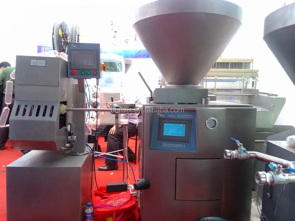 Best-Selling Electric--mechanical Double-clip (great wall) Sausage Ham Filling Clipping making Machine for sale