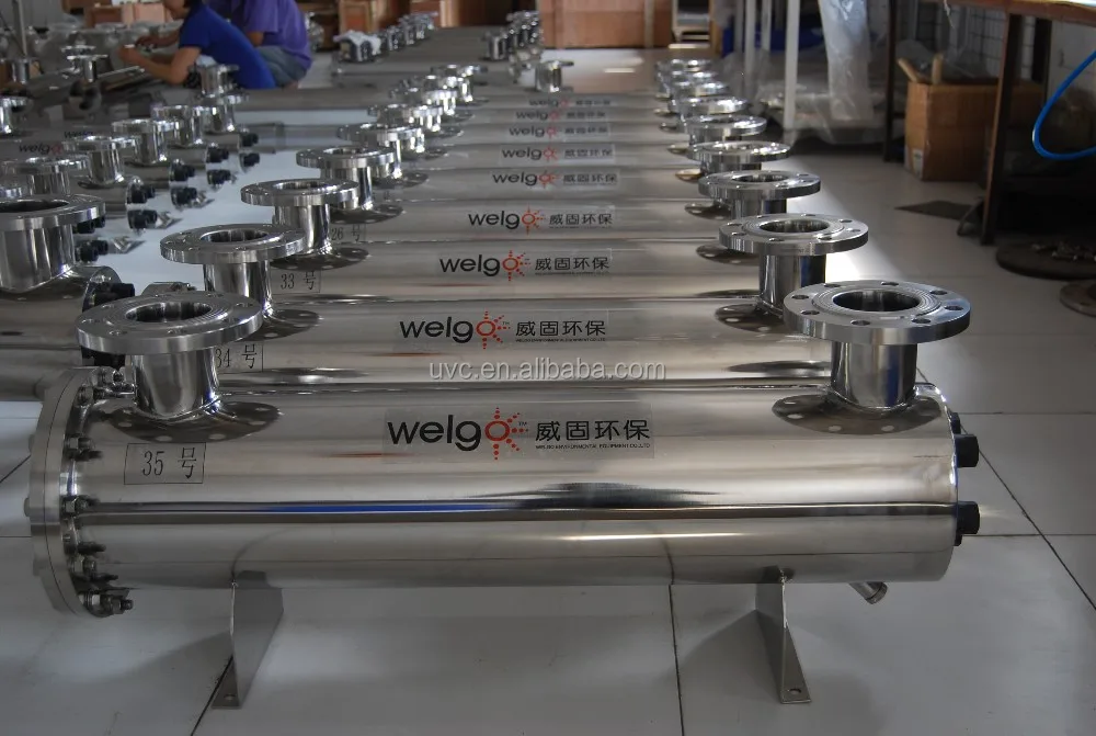 Automatic Manual Quartz Cleaning Mechanism UV Water Purification System