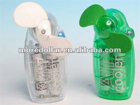 mini  plastic hand held  portable fan battery toy fan portable mini battery fan USB