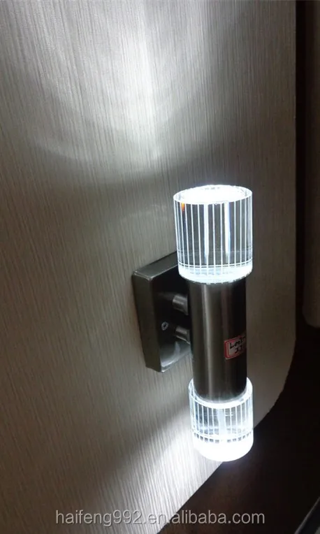 Свет/вверх и вниз настенный светильник из нержавеющей стали