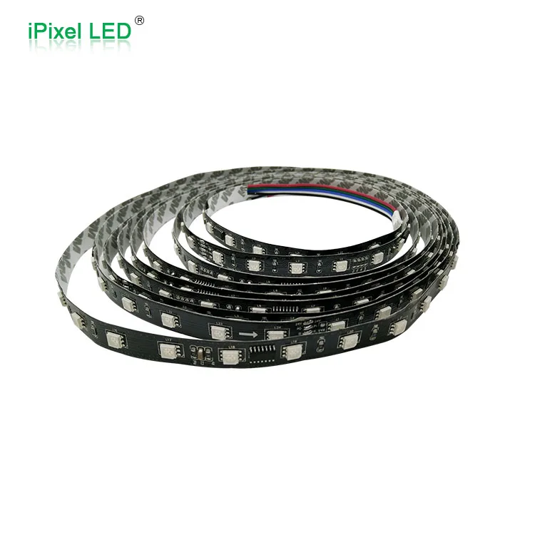 dmx control addressable dmx rgb led strip, dc24v, 14w/m, no need dmx decoder