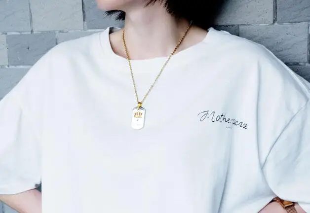 Amazon Hot Sale Ker King His Queen Titanium Stainless Steel Cubic Zirconia Cz Jewelry Couple Pendant Crown Necklace