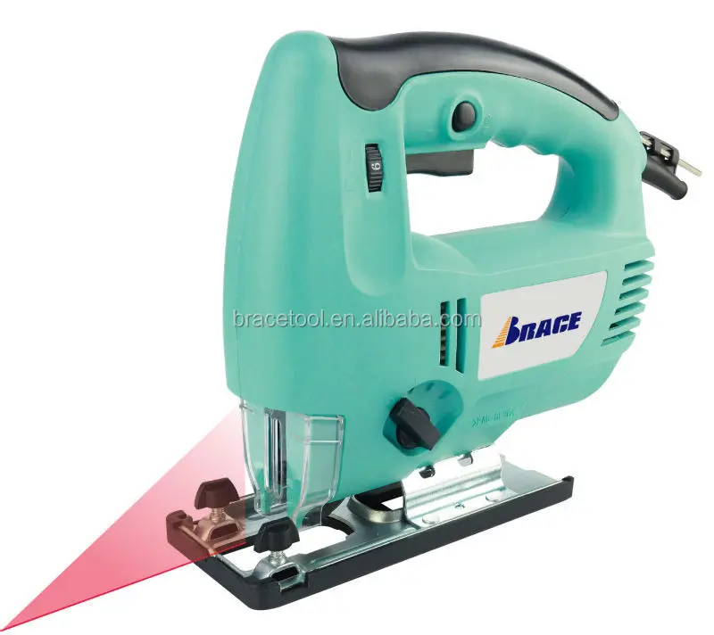 
Variable Speed 3000 Rpm Portable MIni Wood Cutting Jig Saw Machine With 80mm Cutting Ability 