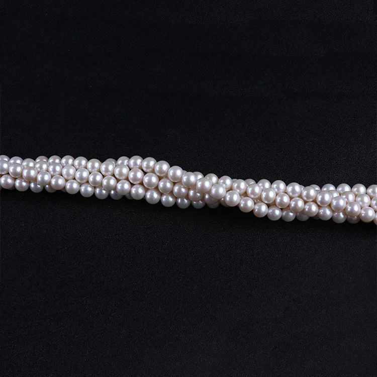10-11mm AAAA White Round Freshwater Pearl Jewelry
