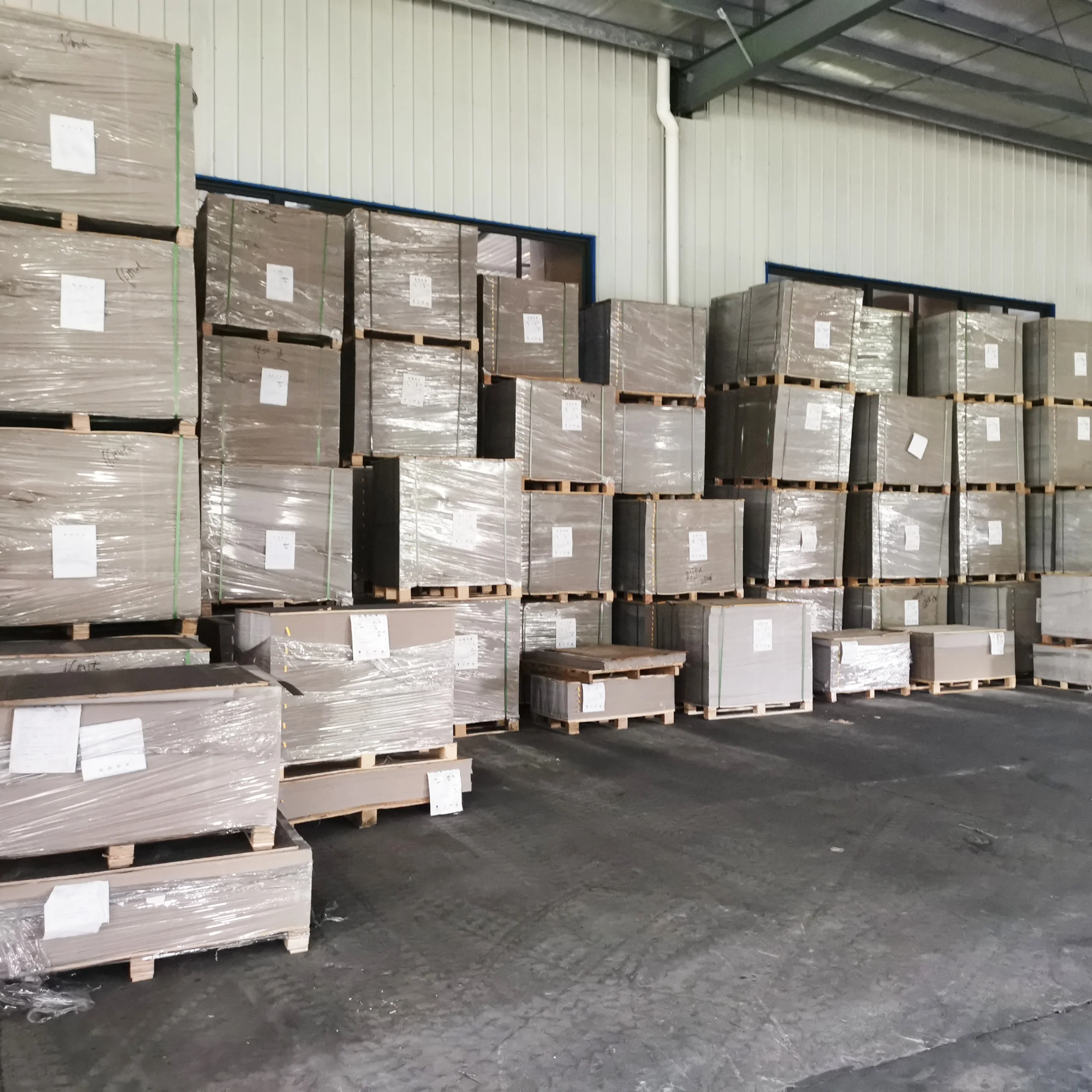 
250gsm 300gsm 400gsm 500gsm Duplex Raw Rolling Paper King Size Slim White Grey Back Paper Board With Factory Price 