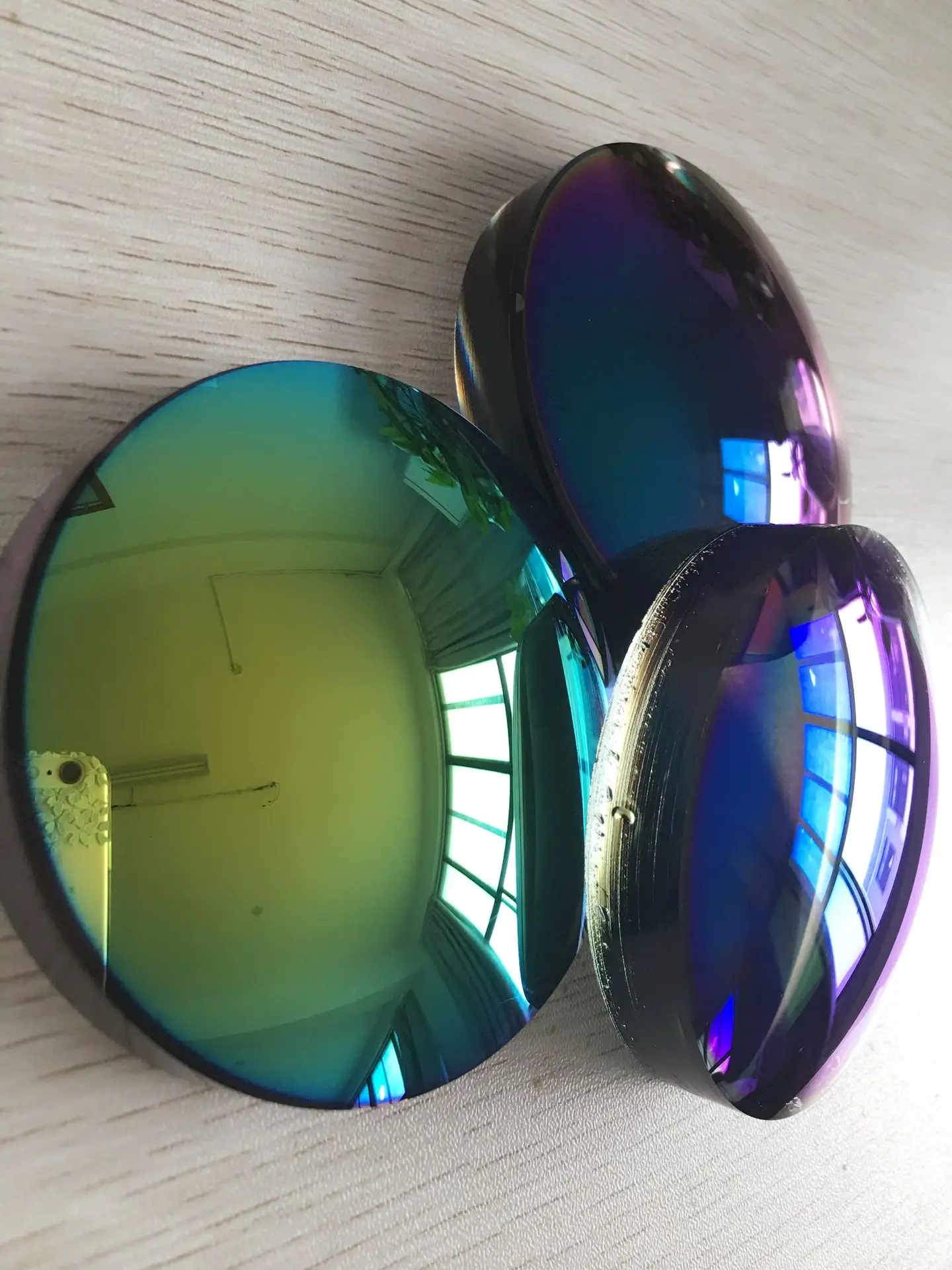 CR39 polarized semi finished lens for optical lab to grind polarized lenses