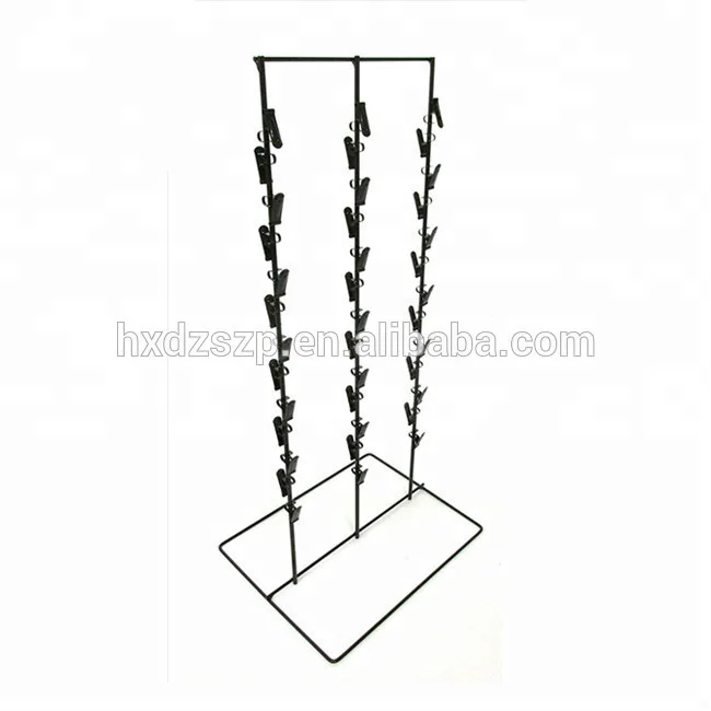 Metal Clip Strips Potato Chip Display Rack