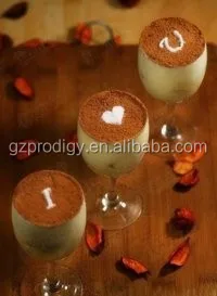  Трафареты для украшения кофе