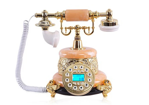 Jade Vintage античный телефон АОН MS-2200B функцию старый телефон