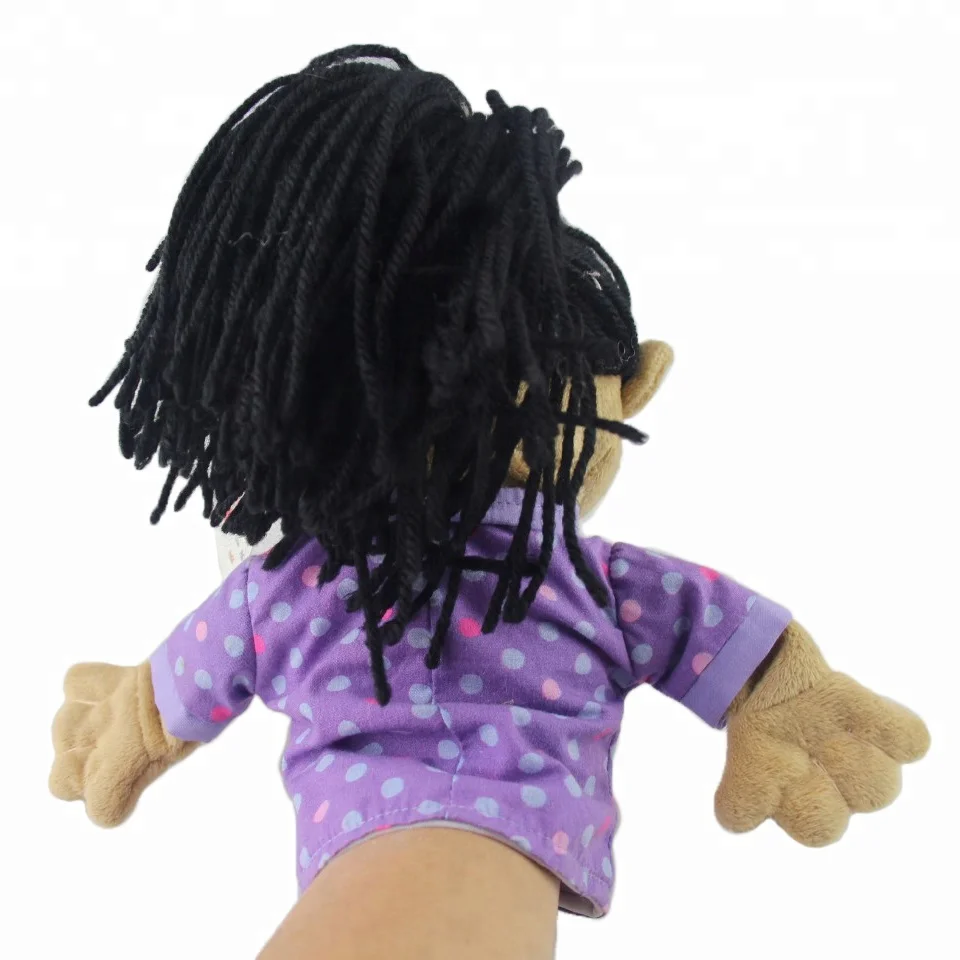 wholesale stuffed american girl doll soft professional plush hand puppets sale