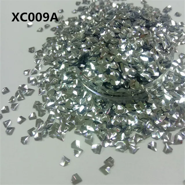 High quality 3D Diamond shape shifting color glitter powder manufacturer bulk chunky holographic glitter