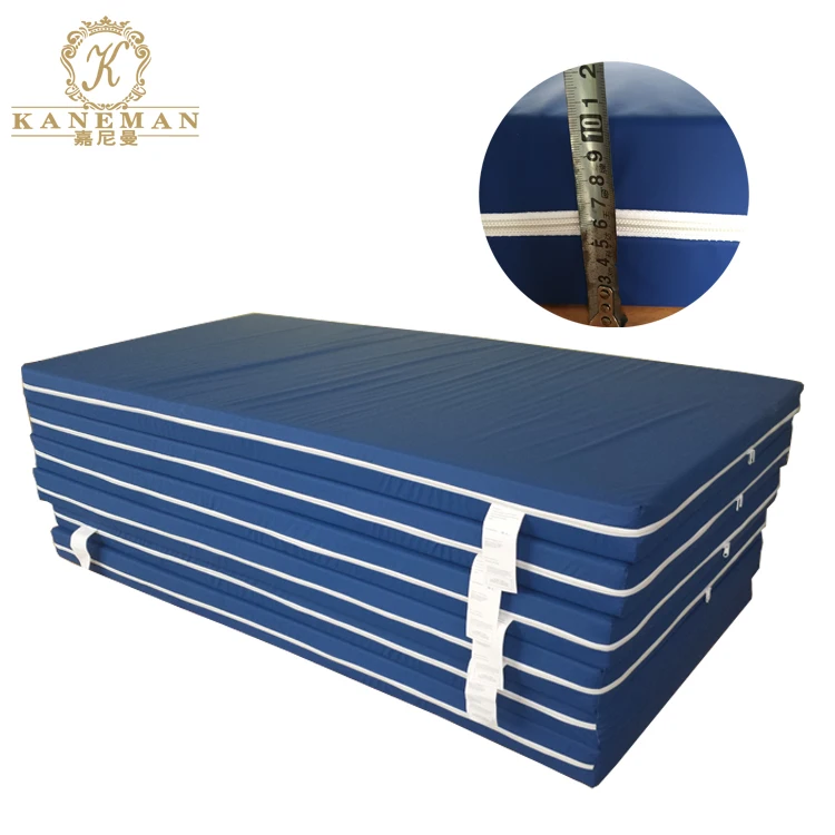 High Quality Sleepwell Medical Hospital Prison Fireproof Waterproof Mattress High Density Single Memory Gel Memory Foam Mattress
