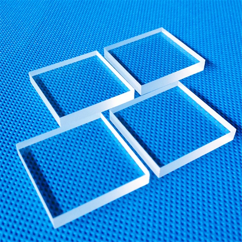 Heat Resistant Transparent Glass Plates