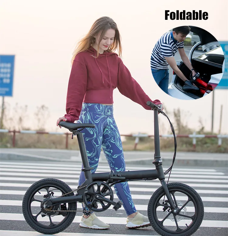 High Quality HOTTECH Brand Green Power Scalable Electronic Bike for Children