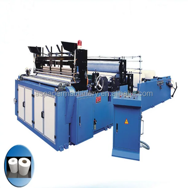 High Performance Toilet Paper/Bathroom Toilet Paper Roll Rewinding Punching and Cutting