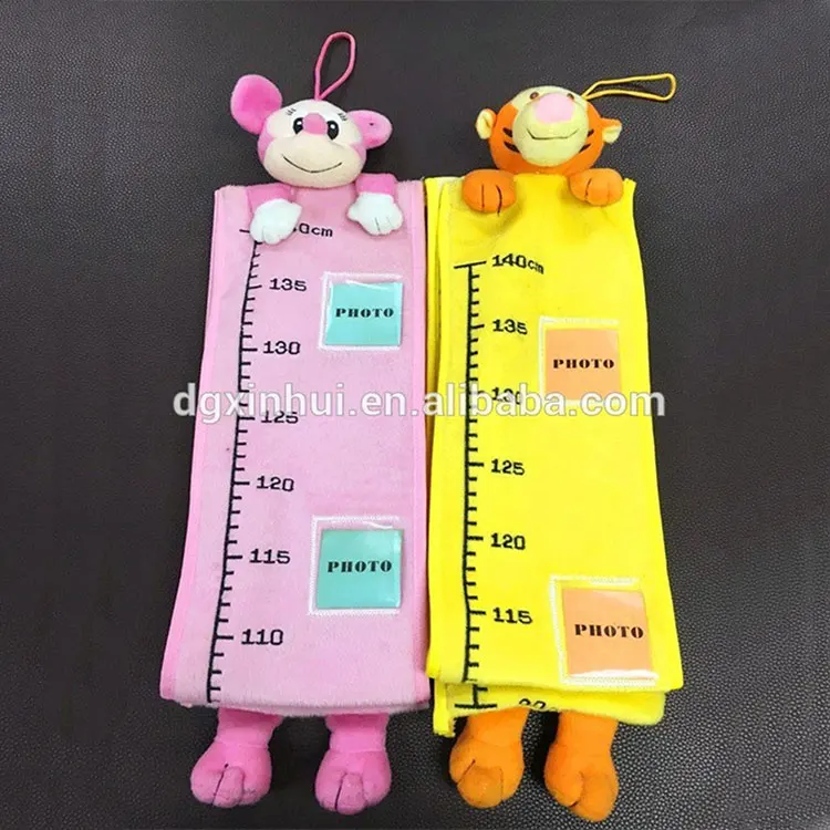 Factory Supplier polyester kids growth chart height meter wall decorative