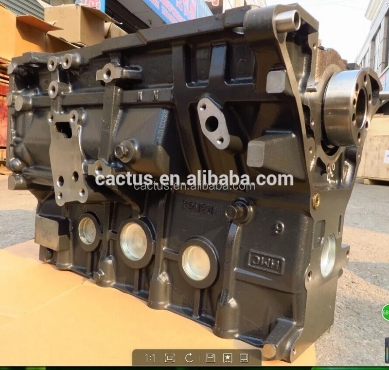 Детали двигателя diesel 4D56 короткий блок для