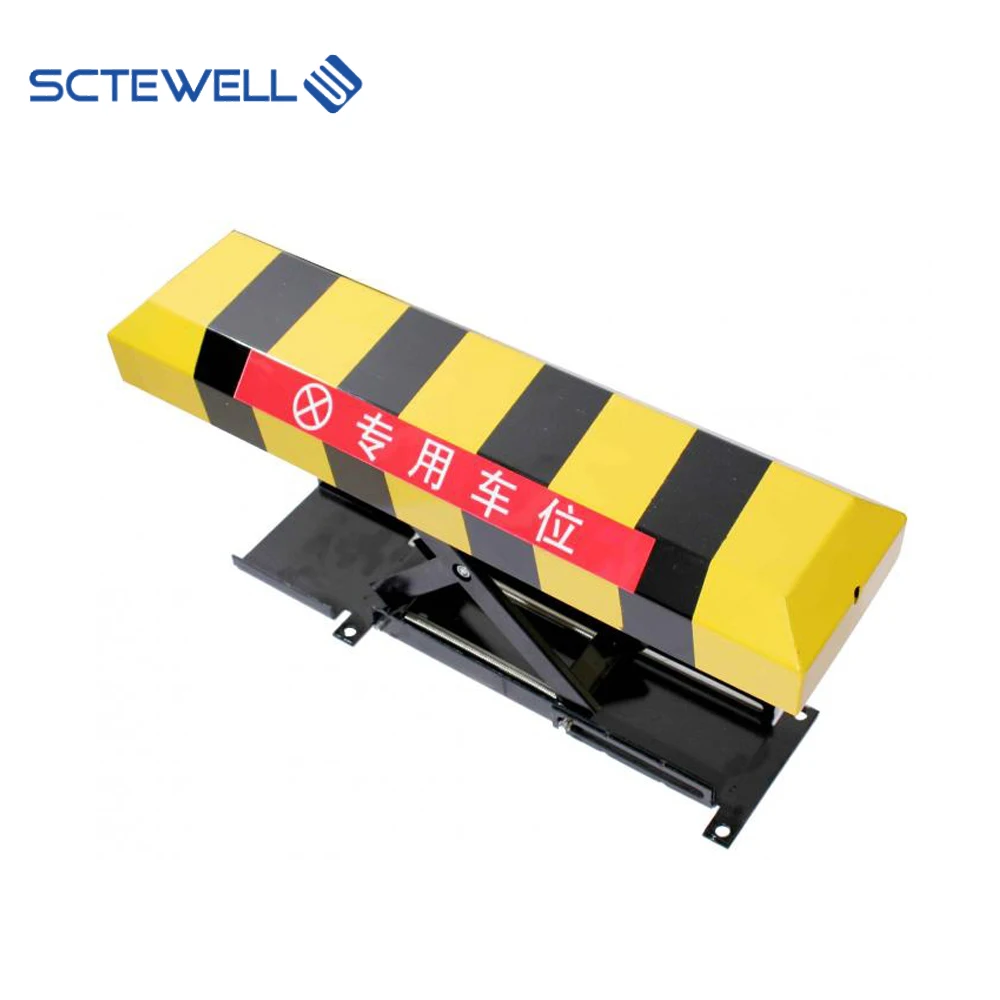 Car parking garage automatic remote control X lift anti-collision parking lock Thickened anti-collision occupancy pile stop car