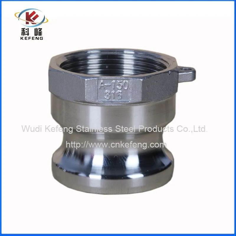 water quick coupling stainless steel camlock coupling, Type A  quick  Coupling