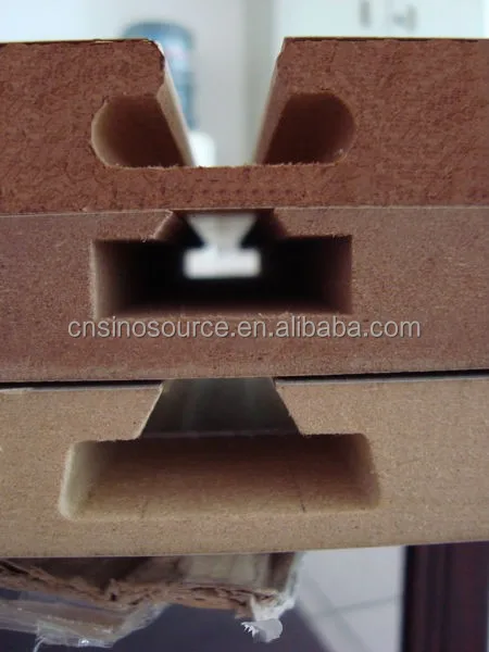 
High Quality Mdf Slatwall Display Panel With Aluminum manufacturer 