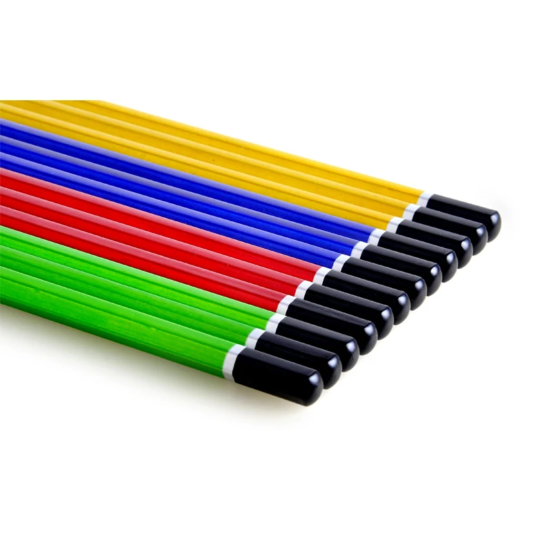 
Promotional custom logo 7 inches basswood Hexagonal HB pencil unsharpened with dipping end for office and school 