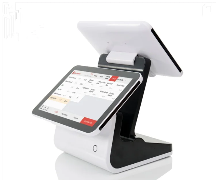 
12 inch Dual screen POS cash register machine cash machine with software 