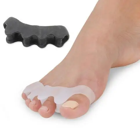 Gel Toe Separator Valgus Corrector Orthotics Pedicure Feet Straightener gel toe separator