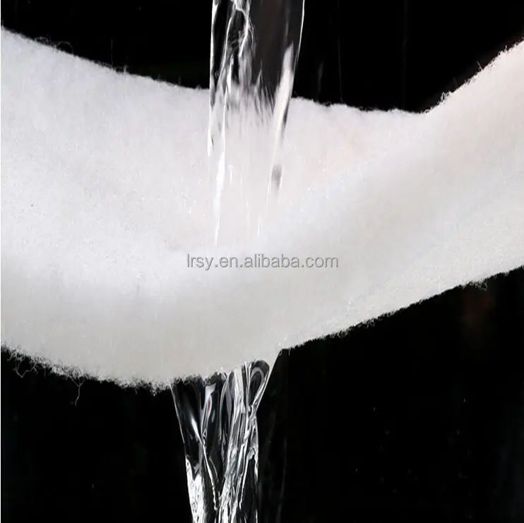 Eco-friendly air filter wadding sheet 50*12 CM in premium filter pad 100% polyester primary filter padding