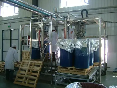 
Concentrated tomato paste jam pulp automatic aseptic filling machine 