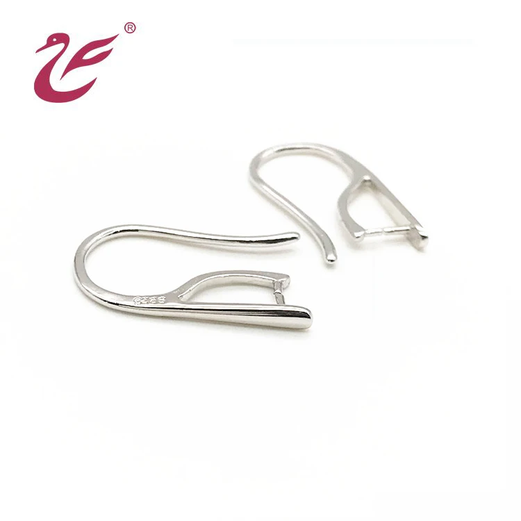2021 Latest Design fashion model sterling silver earring hooks DIY jewelry finding earring wire earring finding