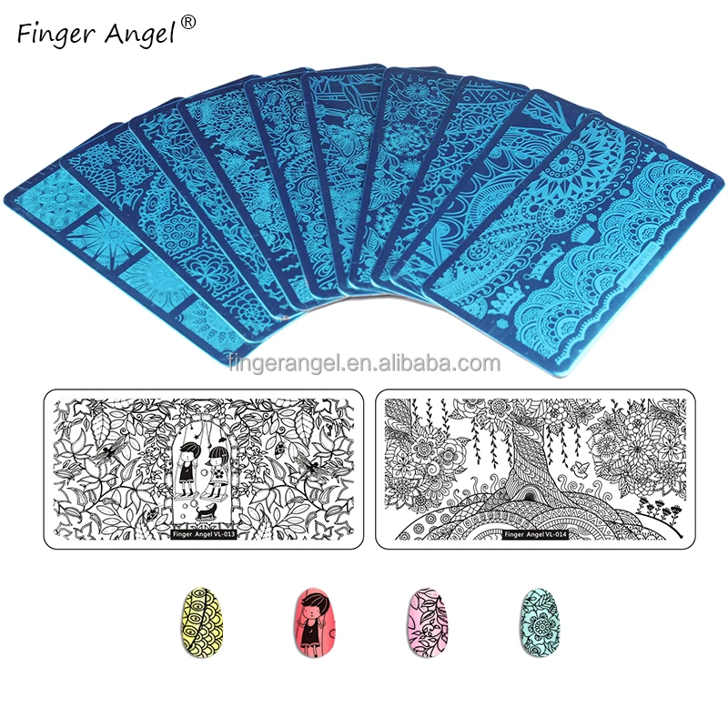 
6*12 CM DIY Nail Art Stamping Nail Art Plate 