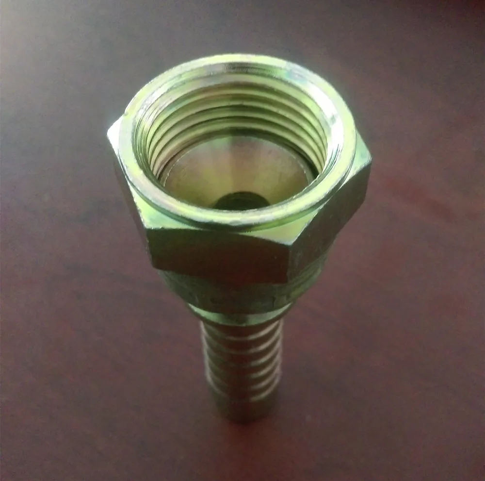 00400 Hydraulic rubber hose sleeve connector 4SP/4S/R12 hydraulic ferrule