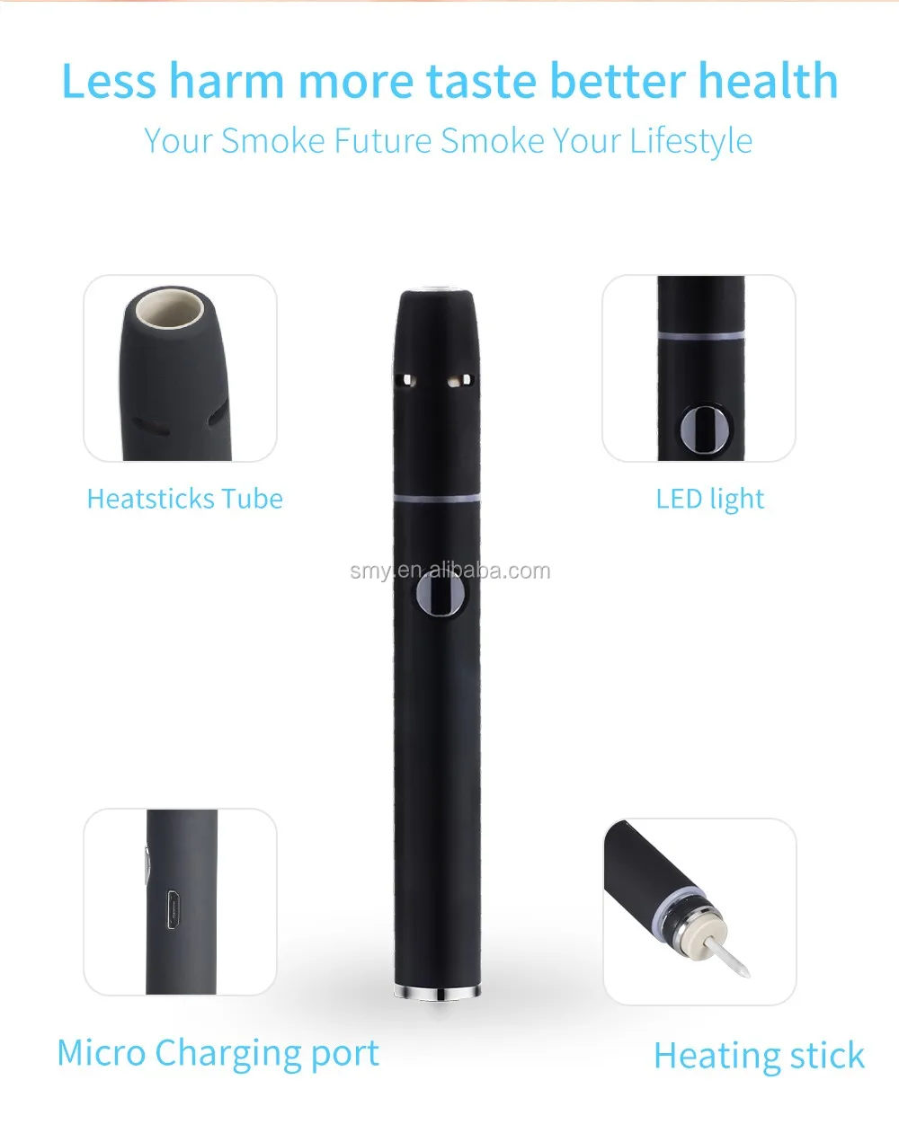  Цилиндрический металлический нагревательный стержень kamry ecig 2 0 plus Pluscig V2