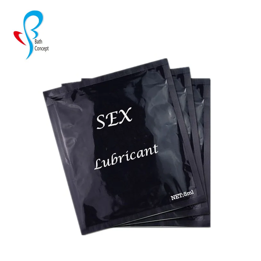Professional Manufacturer Custom Logo Sexual Massage Lubricant Branded Personal Cream Sex Bags Transparent Gel sex lubricant