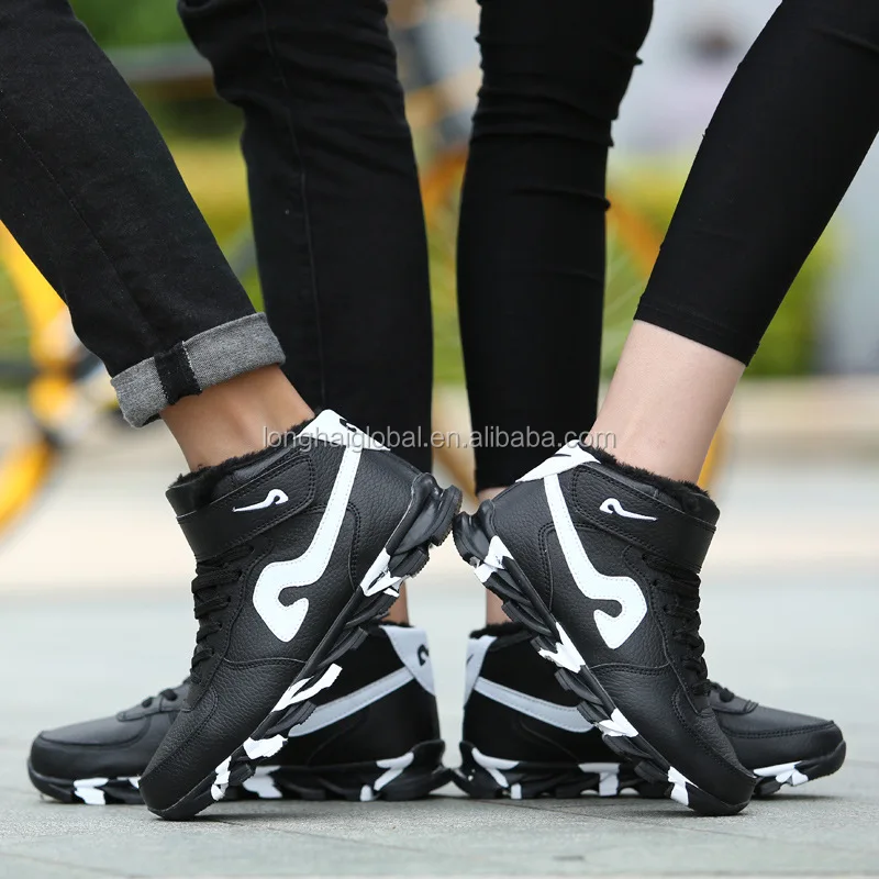 2016 alibaba men and women black white casual shoes, cheap casual shoes men shoes online