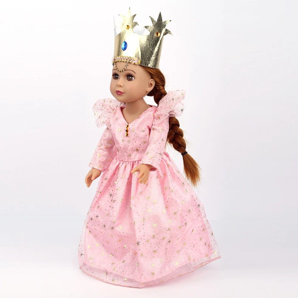 factory wholesale new doll clothes fashion doll dress fit for 18 inch doll