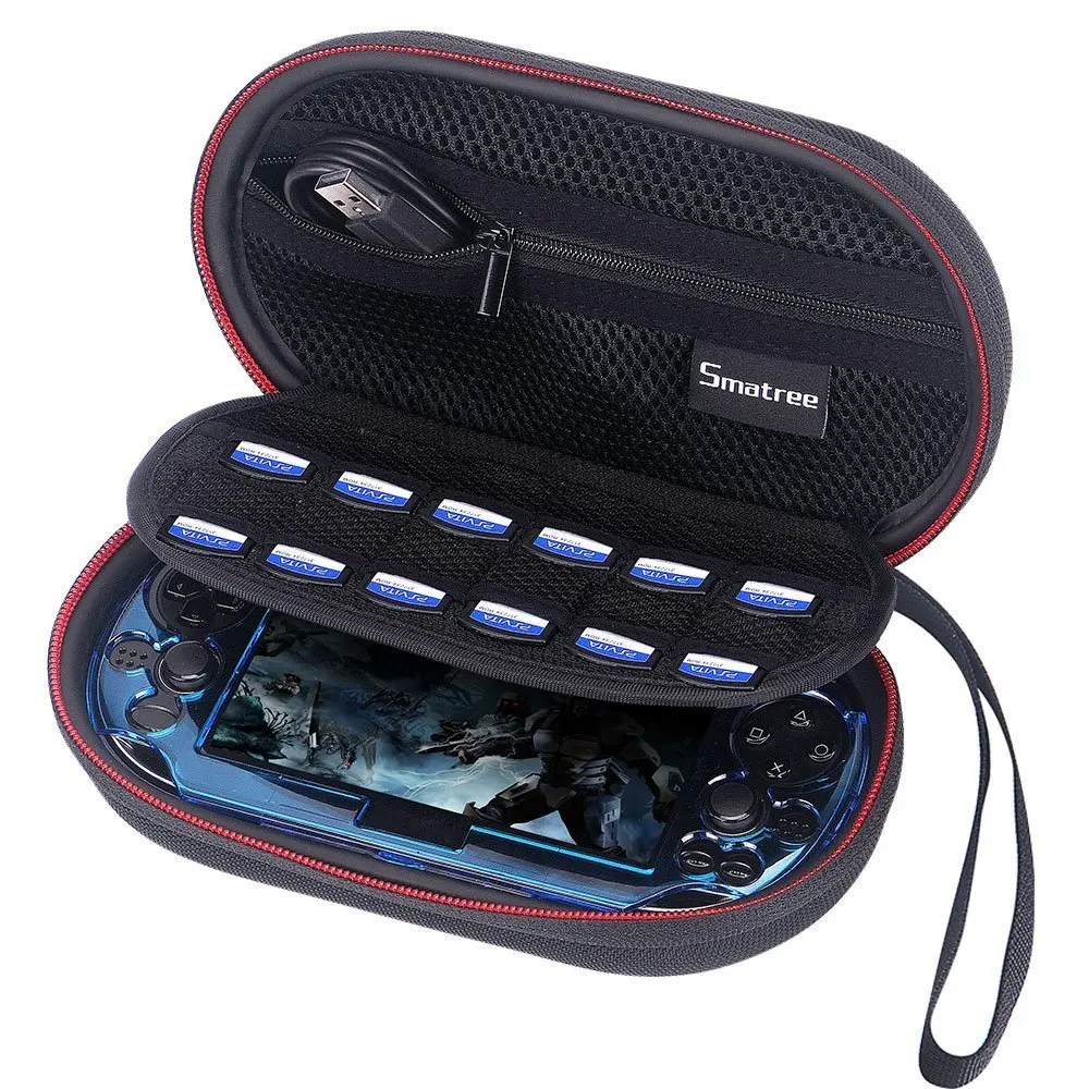 
 Чехол Smatree P100L для PS Vita 1000 и PSV 2000 с крышкой, игровые аксессуары  
