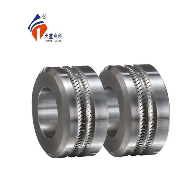 100% Raw Material Cemented Carbide Roll Ring high speed wire rod rolling mill manufacturers Yg8 Roller