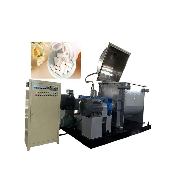 1000L Dual Sigma-blade chewing gum making Kneader machine / Z-blade Mixer