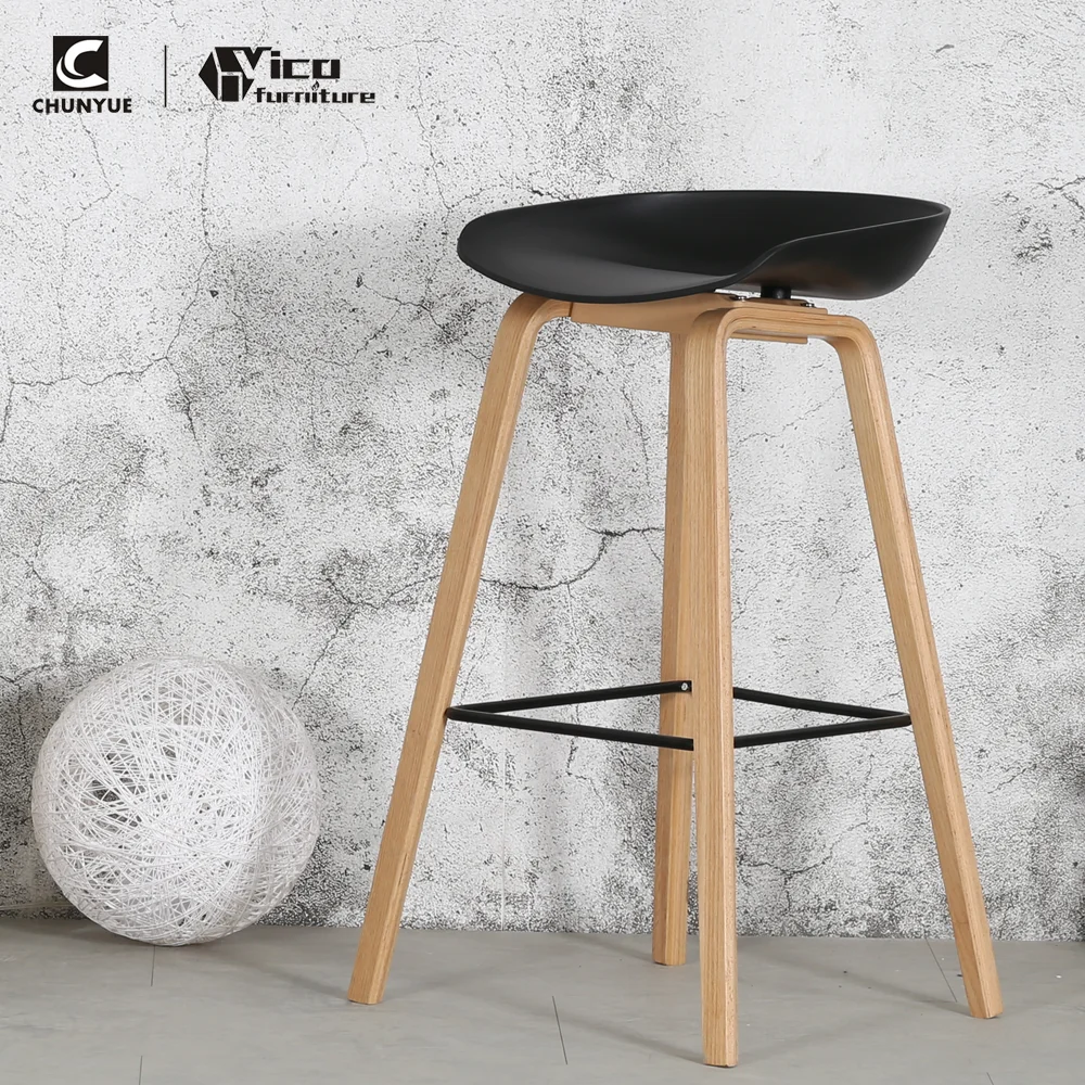 Красивый белый китайский поставщик, деревянные ножки, современный деревянный садовый кухонный стол для завтрака, барный стул, табурет