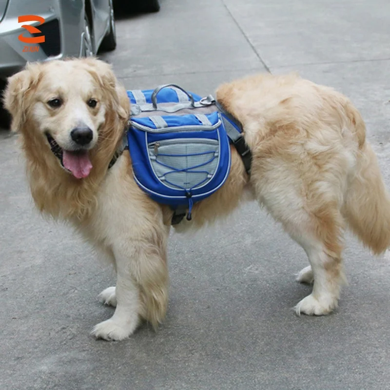 
Fashion Pet Dog Outdoor Travel Saddle Pack Saddlebag Backpack for Dogs 