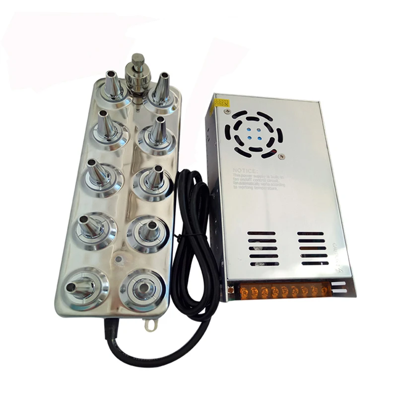 Заводская цена, 10 головок, 5500 мл, увлажнитель, распылитель, пьезоэлектрический распылитель, ультразвуковой распылитель