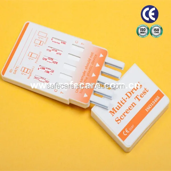 7 Panel Home Drug Test Kit - Tests Ce Pathological Analysis Equipments Bag, Box or OEM Package Online Technical Support 2 Years