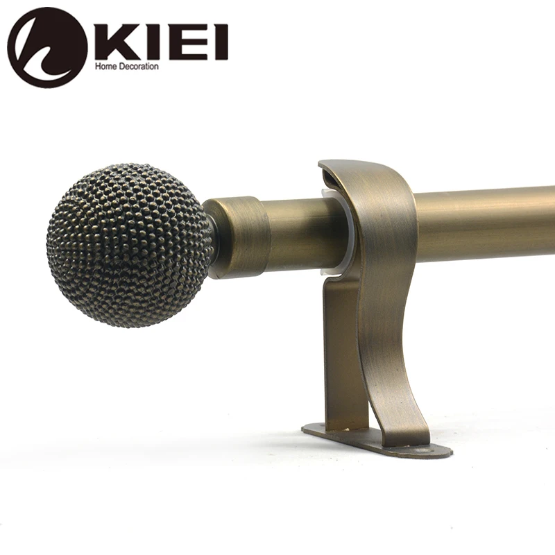 circular extendable curtain rod chrome end caps for china of made curtain rods