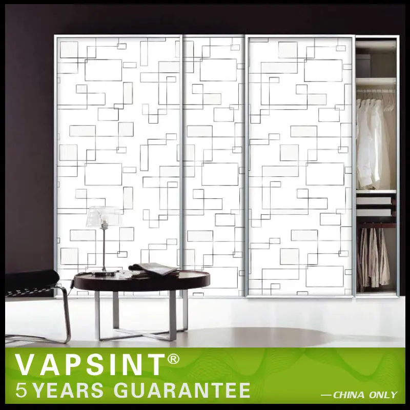  Новый дизайн для спальни акриловая Дверная панель шкаф простой