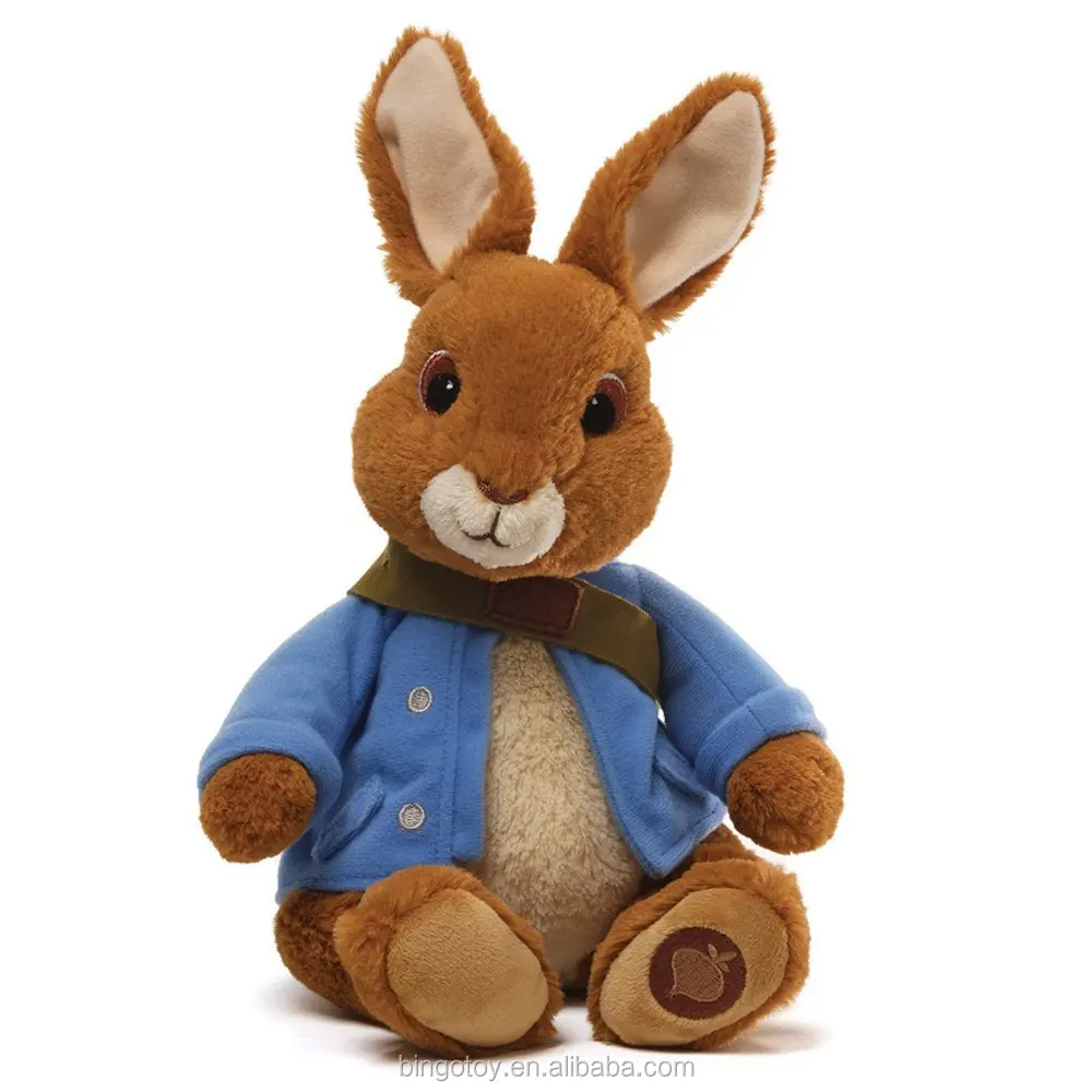 Wholesale single-sholder bag plush long-ear bunny rabbit toy with high quality
