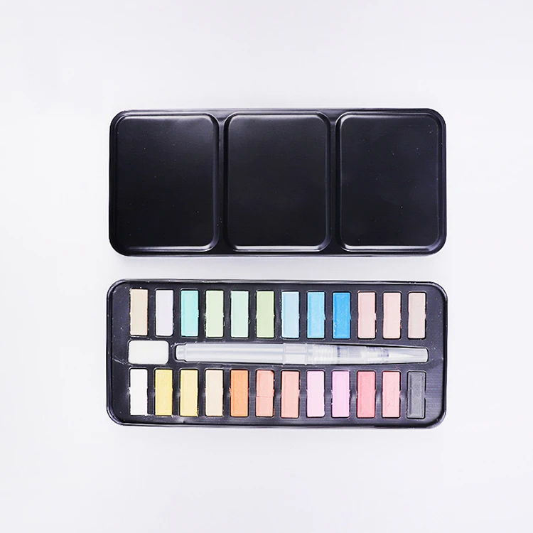 
Factory Cheap Price Multipurpose Metal Palette Solid Watercolor Paint for Art 