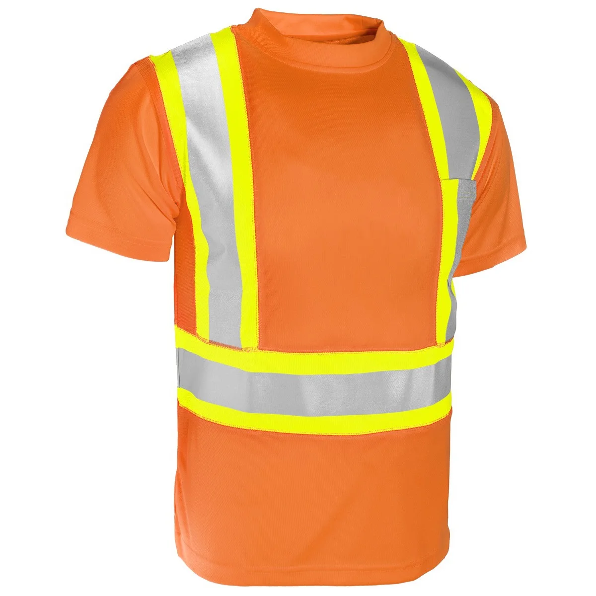 HCLITE Wholesale Hi Vis Polo Reflection Safety High Visibility Shirt