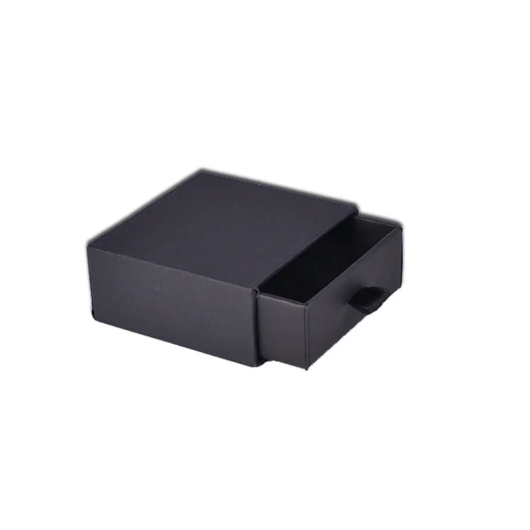 Drawer jewelry paper packing up and down cover jewelry box Ring watch gift box custom logo with good price