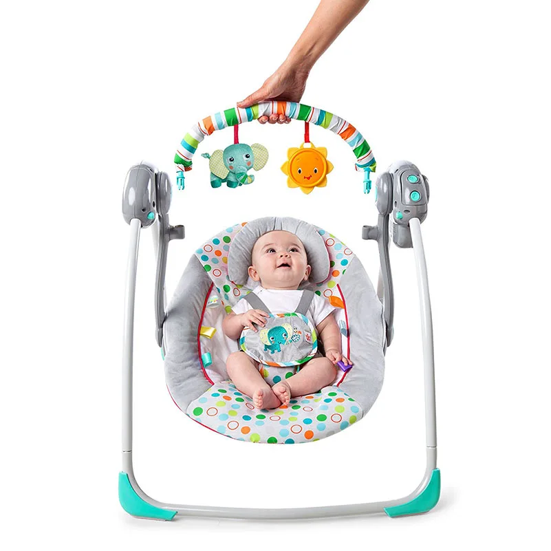 Automatic Baby Vibrating Chair Musical Rocking Chair Electric Recliner Cradling Baby Bouncer Swing
